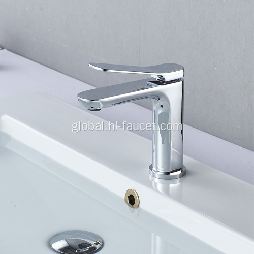  gold single hole basin faucet Brass chrome plated single hole high basin faucet Supplier